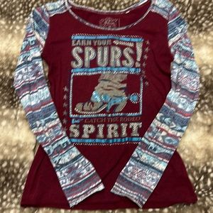 Panhandle long sleeve medium T